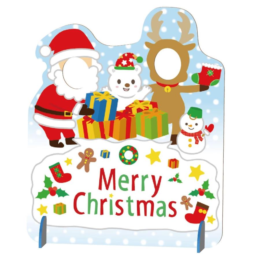 fk-002 送料無料 顔出しパネル クリスマス 高さ150cm