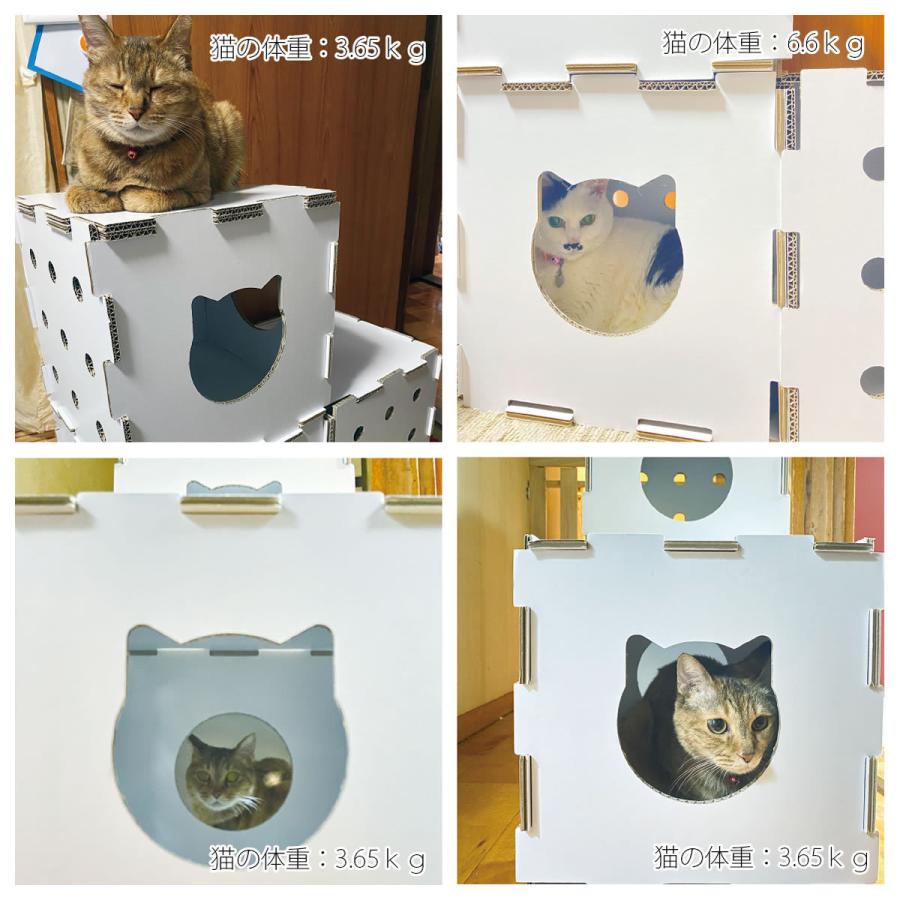 fk-019 ブロックキューブハウス<ペット用品>